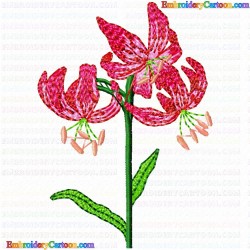 Flowers 257 Embroidery Design