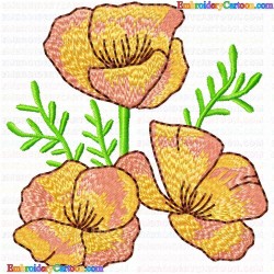 Flowers 261 Embroidery Design