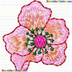 Flowers 283 Embroidery Design