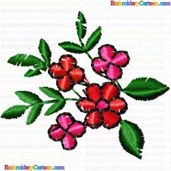 Flowers 28 Embroidery Design