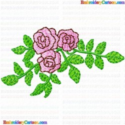 Flowers 290 Embroidery Design