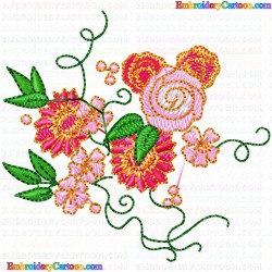 Flowers 299 Embroidery Design