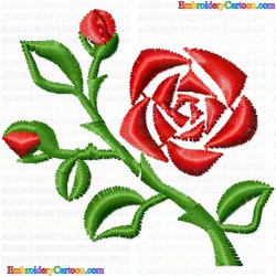 Flowers 2 Embroidery Design