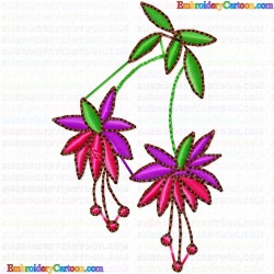 Flowers 301 Embroidery Design