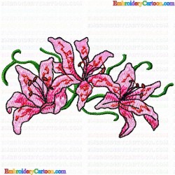 Flowers 325 Embroidery Design