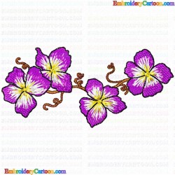 Flowers 331 Embroidery Design