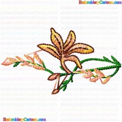 Flowers 340 Embroidery Design