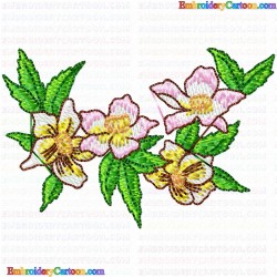 Flowers 341 Embroidery Design