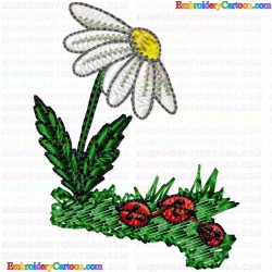 Flowers 365 Embroidery Design