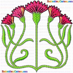 Flowers 368 Embroidery Design