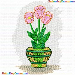 Flowers 386 Embroidery Design