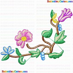 Flowers 41 Embroidery Design