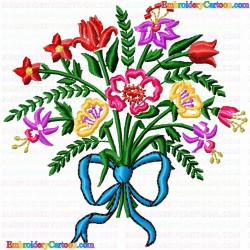 Flowers 425 Embroidery Design