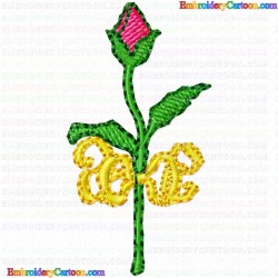 Flowers 440 Embroidery Design