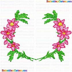 Flowers 442 Embroidery Design