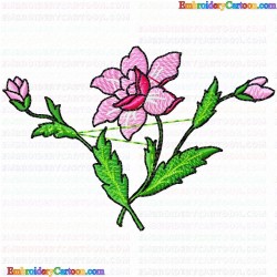 Flowers 452 Embroidery Design