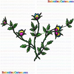 Flowers 458 Embroidery Design