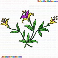 Flowers 460 Embroidery Design