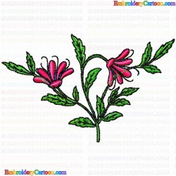 Flowers 461 Embroidery Design