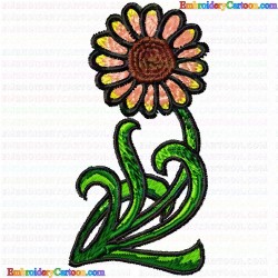 Flowers 489 Embroidery Design