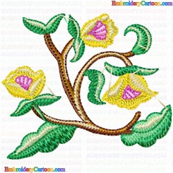 Flowers 48 Embroidery Design