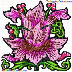 Flowers 490 Embroidery Design