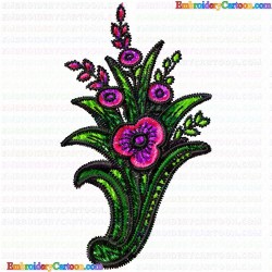 Flowers 493 Embroidery Design