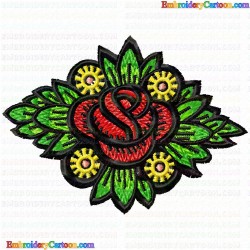 Flowers 496 Embroidery Design