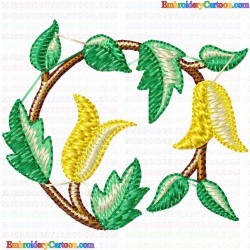 Flowers 50 Embroidery Design