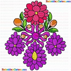 Flowers 515 Embroidery Design