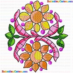 Flowers 525 Embroidery Design