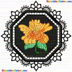 Flowers 552 Embroidery Design