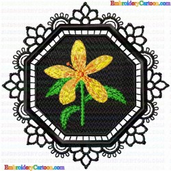 Flowers 555 Embroidery Design