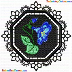 Flowers 556 Embroidery Design