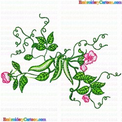 Flowers 567 Embroidery Design