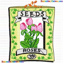 Flowers 584 Embroidery Design