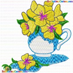 Flowers 590 Embroidery Design