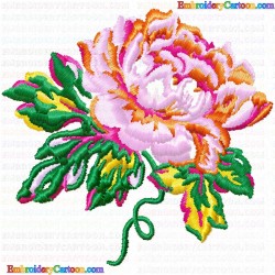 Flowers 596 Embroidery Design