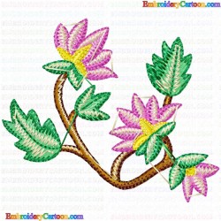 Flowers 59 Embroidery Design