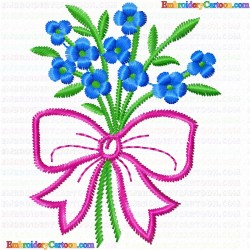 Flowers 604 Embroidery Design