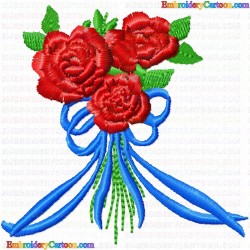 Flowers 605 Embroidery Design