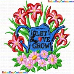 Flowers 610 Embroidery Design