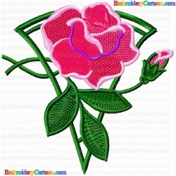 Flowers 615 Embroidery Design