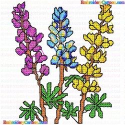 Flowers 622 Embroidery Design