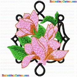 Flowers 629 Embroidery Design