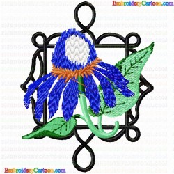 Flowers 635 Embroidery Design