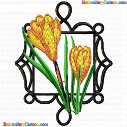 Flowers 637 Embroidery Design