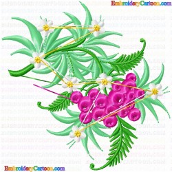 Flowers 646 Embroidery Design