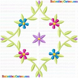 Flowers 65 Embroidery Design