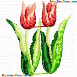 Flowers 670 Embroidery Design